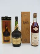 Boulard Calvados and 1958 Armagnac, 750cl,