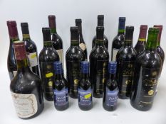 A selection of French, Australian and Chilean reds to include Bordeaux, Chateau Haut Rian (1999),