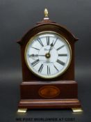 A Churchill Westminster chiming quartz mantel clock in the 19thC style