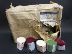 A collection of Patons rug wool
