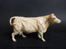 A Beswick Charolais cow