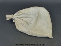 A £5 bag of circa 1960's pennies with lead or similar seal to neck