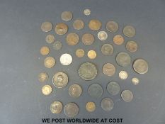 A quantity of world coinage,