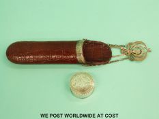 A belt spectacle holder, Chester 1923,