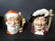 A Royal Doulton character jugs,