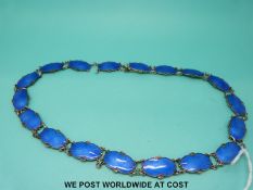 A Norwegian sterling silver necklace,