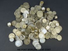 A quantity of pre-1947 UK silver coinage,