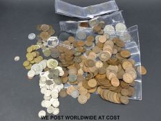 A collection of UK coinage, George II onwards, includes silver content,