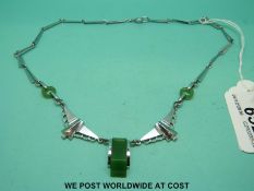 An Art Deco necklace