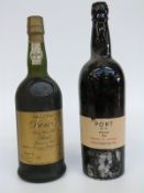Dow's 1960 vintage port, 70cl and a further similar 1985 bottle, 70cl,