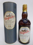 Glenfarclas 25 year old boxed single malt whisky, 700ml,
