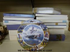 A quantity of Wedgwood collector's plates