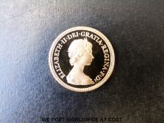 A 1979 cased proof gold full sovereign