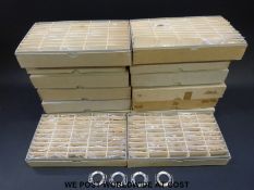 A large collection of watch cases to include rose gold,