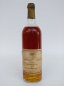 Chateau Climens 1er Cru Barsac 1961,