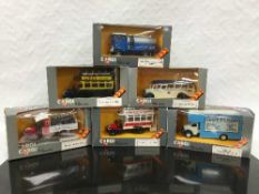 A Corgi Classics die-cast model : C949/3 Bedford Type OB Coach,