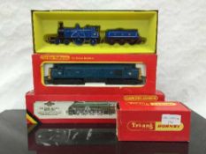 A Tri-ang Hornby locomotive : Dock Shunter, Red Livery, number R.