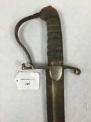 A Georgian 1796 pattern light cavalry sabre, probably for an officer,