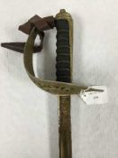 An Elizabeth II 1897 pattern infantry officer's sword, by Wilkinson Sword,