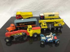 A Dinky Toys die-cast model : Lunar Roving Vehicle,