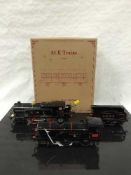 Two tin plate O gauge clockwork trains, one with a tender, not boxed,