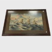 William Bell Harrison : Portrait of the ship 