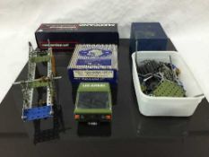 A Meccano Safety Transformer, Type T15, together with a Meccano Type T20 Transformer,