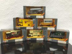 A Corgi Classics die-cast model : Bedford 0 Series Pantechnicon,