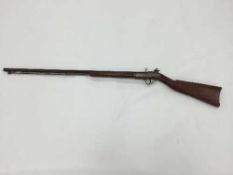 A nineteenth century style flintlock musket.