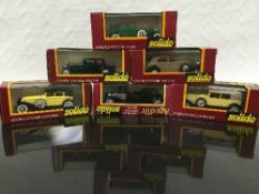 A Solido Age d'Or model vehicle : 4001 Mercedes SSKL 1931,