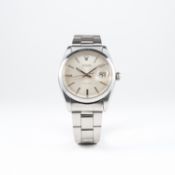 A GENTLEMAN'S STAINLESS STEEL ROLEX OYSTERDATE PRECISION BRACELET WATCH CIRCA 1966, REF. 6694 
D: