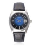 A GENTLEMAN'S STAINLESS STEEL ROLEX OYSTERDATE PRECISION WRIST WATCH CIRCA 1966, REF. 6694 D: