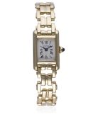 A FINE LADIES 18K SOLID GOLD CARTIER 