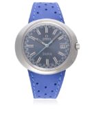 A GENTLEMAN'S STAINLESS STEEL OMEGA GENEVE 