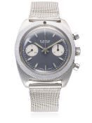 A GENTLEMAN’S STAINLESS STEEL BULOVA 666 FEET DIVERS CHRONOGRAPH BRACELET WATCH CIRCA 1970s WITH 