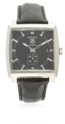 A GENTLEMAN'S STAINLESS STEEL TAG HEUER MONACO AUTOMATIC WRIST WATCH CIRCA 2010, REF. WW2110-0 D: