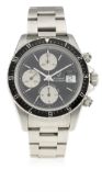 A GENTLEMAN'S STAINLESS STEEL ROLEX TUDOR OYSTERDATE AUTOMATIC CHRONO TIME CHRONOGRAPH BRACELET