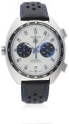 A GENTLEMAN'S STAINLESS STEEL TAG HEUER AUTAVIA AUTOMATIC CHRONOGRAPH WRIST WATCH DATED 2006, REF.