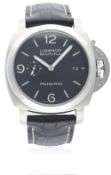 A GENTLEMAN'S STAINLESS STEEL 3 DAYS PANERAI LUMINOR MARINA 1950 WRIST WATCH DATED 2010, PAM00312