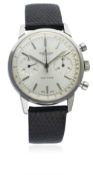 A GENTLEMAN'S STAINLESS STEEL BREITLING TOP TIME CHRONOGRAPH WRIST WATCH CIRCA 1960s, REF. 2002 D: