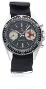 A RARE GENTLEMAN’S STAINLESS STEEL YEMA SOUS MARINE 