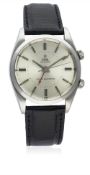 A GENTLEMAN’S STAINLESS STEEL ROLEX TUDOR ADVISOR ALARM WRIST WATCH CIRCA 1960s, REF. 7926 D: Silver