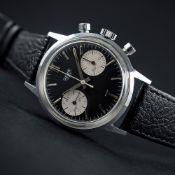 A RARE GENTLEMAN'S HEUER CHRONOGRAPH WRIST WATCH CIRCA 1960s, REF. 7721 WITH 