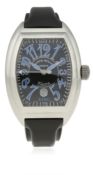 A GENTLEMAN'S STAINLESS STEEL FRANCK MULLER CONQUISTADOR ELECTRA KING WRIST WATCH CIRCA 2008, REF.