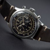 A VERY RARE GENTLEMAN'S LARGE SIZE STAINLESS STEEL CYMA WATERSPORT 