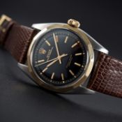 A FINE & RARE GENTLEMAN'S STEEL & GOLD ROLEX OYSTER PERPETUAL 