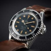 A RARE GENTLEMAN'S STAINLESS STEEL ROLEX TUDOR OYSTER PRINCE SUBMARINER WRIST WATCH CIRCA 1966, REF.