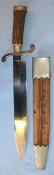Imperial German Boar Hunting Dagger/ Sidearm With Stag Horn Grip By Schmidt Marburg