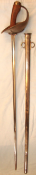 WW1 1915 Dated WD 1908 Pattern British WD Heavy Cavalry Troopers Sword With Enfield Inspection Marks