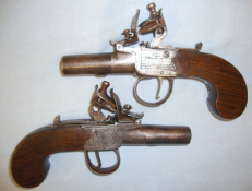 Quality 1806-1849 Flintlock Pocket Pistols With .47
